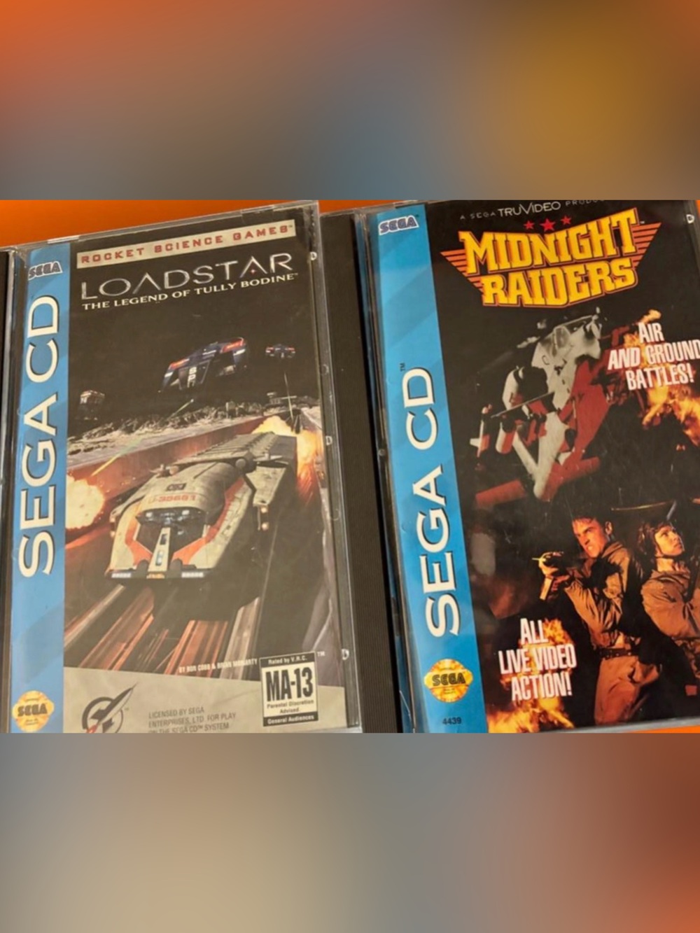 Vtg sega games bundle